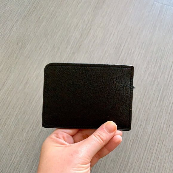 Faux Leather Card Case - Set of 3 - Lilac Pink Black - Picture 6 of 8